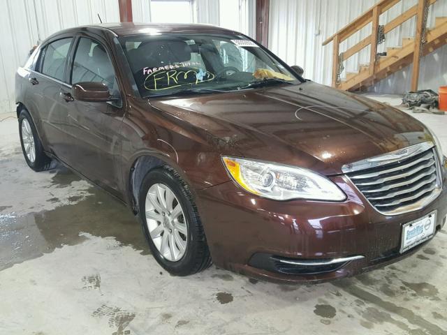 1C3CCBBB0DN602666 - 2013 CHRYSLER 200 TOURIN BROWN photo 1