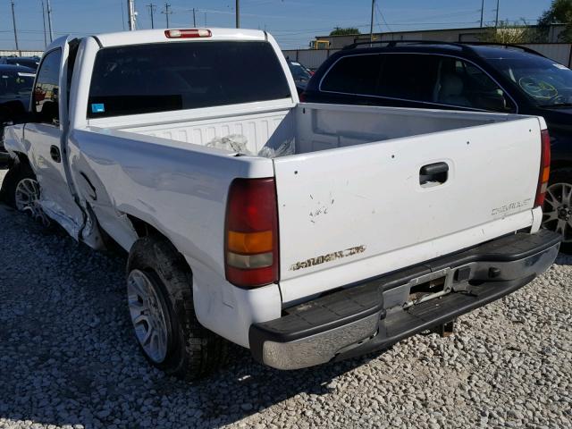 1GTEC14W32Z243396 - 2002 GMC NEW SIERRA WHITE photo 3