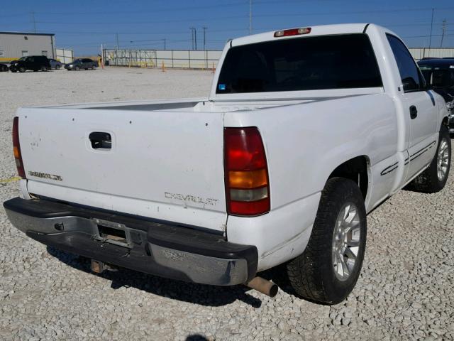 1GTEC14W32Z243396 - 2002 GMC NEW SIERRA WHITE photo 4