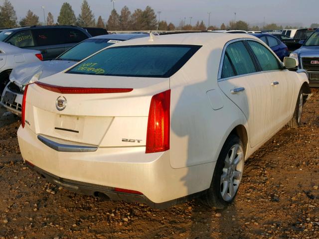 1G6AG5RX2E0166625 - 2014 CADILLAC ATS WHITE photo 4