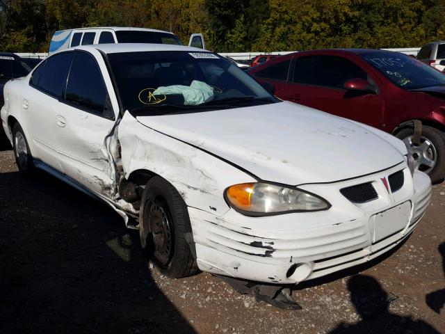 1G2NE52E85M100431 - 2005 PONTIAC GRAND AM S WHITE photo 1