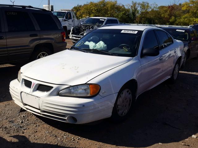 1G2NE52E85M100431 - 2005 PONTIAC GRAND AM S WHITE photo 2