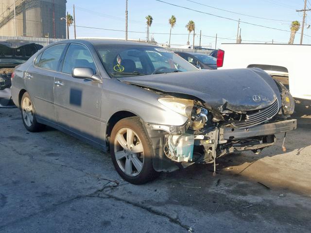 JTHBA30G065142962 - 2006 LEXUS ES 330 GRAY photo 1