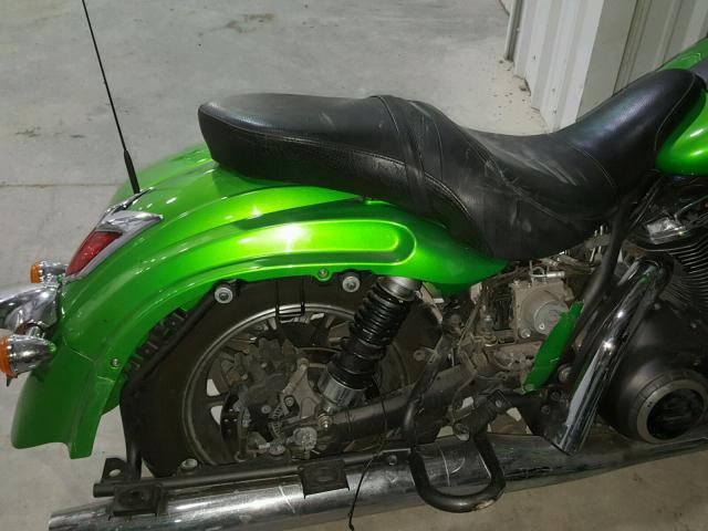 JKBVNRK1XFA006480 - 2015 KAWASAKI VN1700 K GREEN photo 6