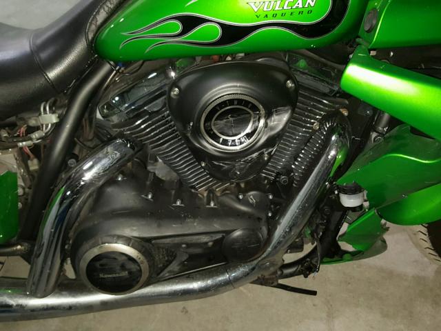 JKBVNRK1XFA006480 - 2015 KAWASAKI VN1700 K GREEN photo 7