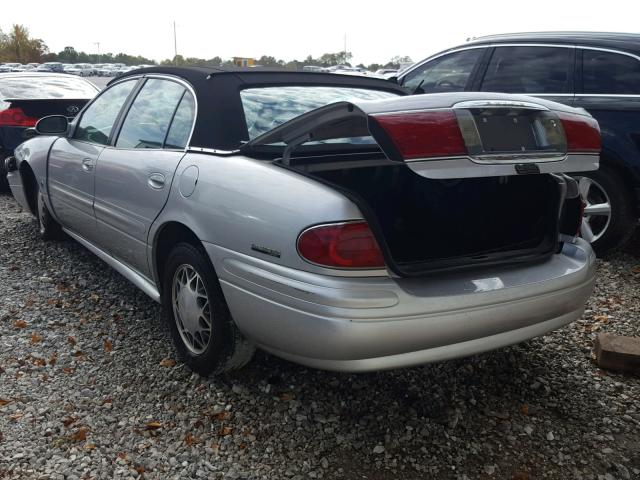 1G4HP54KX24211706 - 2002 BUICK LESABRE CU SILVER photo 3