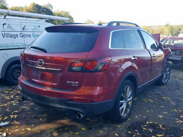 JM3TB3DVXE0436433 - 2014 MAZDA CX-9 GRAND RED photo 4