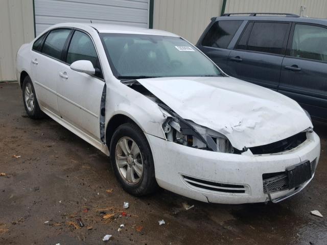 2G1WA5E31F1159252 - 2015 CHEVROLET IMPALA LIM WHITE photo 1