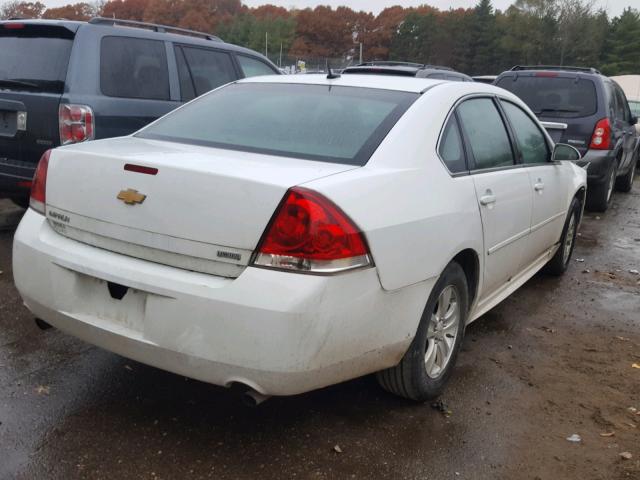 2G1WA5E31F1159252 - 2015 CHEVROLET IMPALA LIM WHITE photo 4