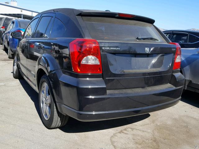 1B3HB48B18D667272 - 2008 DODGE CALIBER SX BLACK photo 3