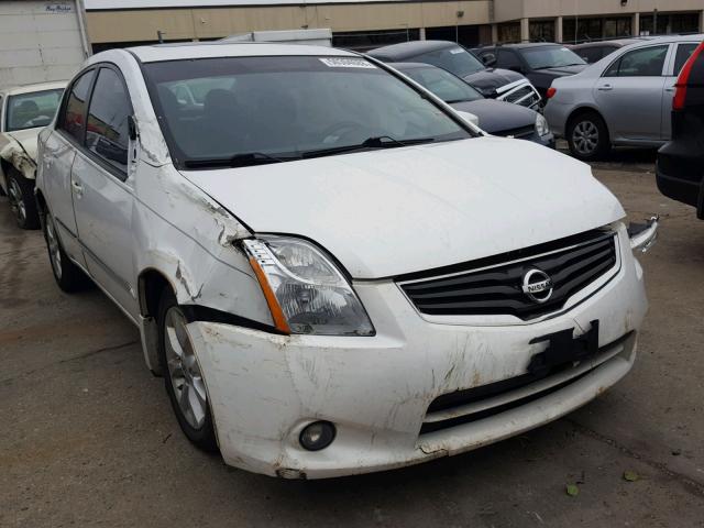 3N1AB6AP4BL662461 - 2011 NISSAN SENTRA 2.0 WHITE photo 1