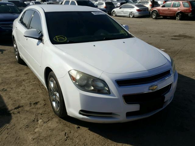 1G1ZC5EB1AF173278 - 2010 CHEVROLET MALIBU 1LT WHITE photo 1