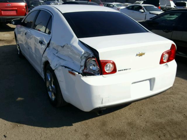 1G1ZC5EB1AF173278 - 2010 CHEVROLET MALIBU 1LT WHITE photo 3