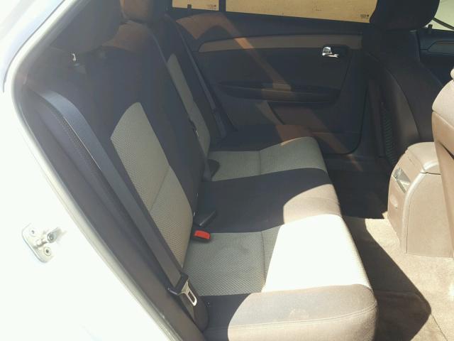 1G1ZC5EB1AF173278 - 2010 CHEVROLET MALIBU 1LT WHITE photo 6