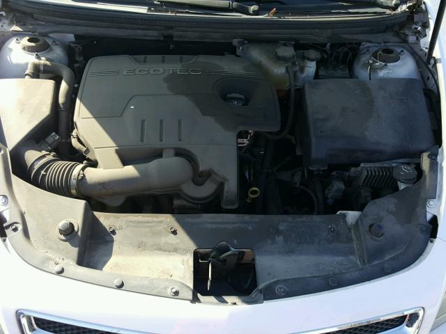 1G1ZC5EB1AF173278 - 2010 CHEVROLET MALIBU 1LT WHITE photo 7