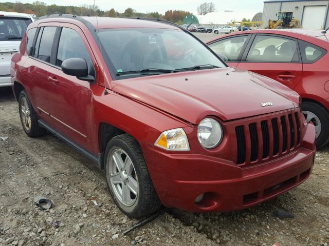 1J4NT4FA7AD504733 - 2010 JEEP COMPASS SP RED photo 1