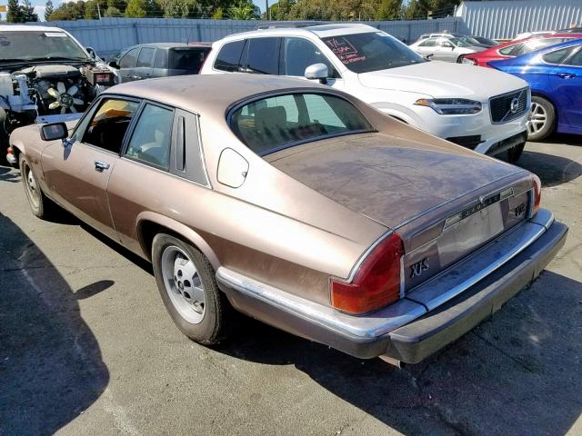 SAJNV5845GC128353 - 1986 JAGUAR XJS BROWN photo 3