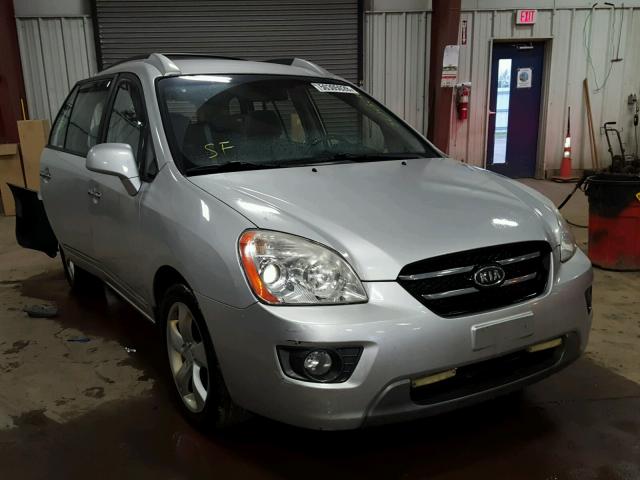 KNAFG526877116114 - 2007 KIA RONDO LX SILVER photo 1