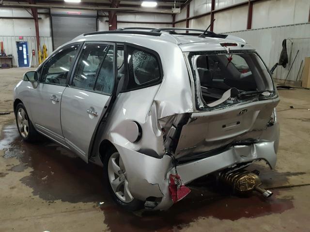 KNAFG526877116114 - 2007 KIA RONDO LX SILVER photo 3