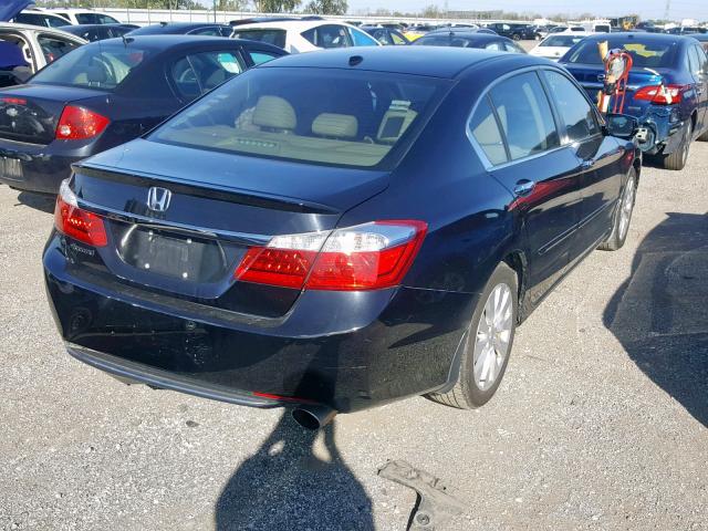 1HGCR2F82EA210968 - 2014 HONDA ACCORD EXL BLACK photo 4