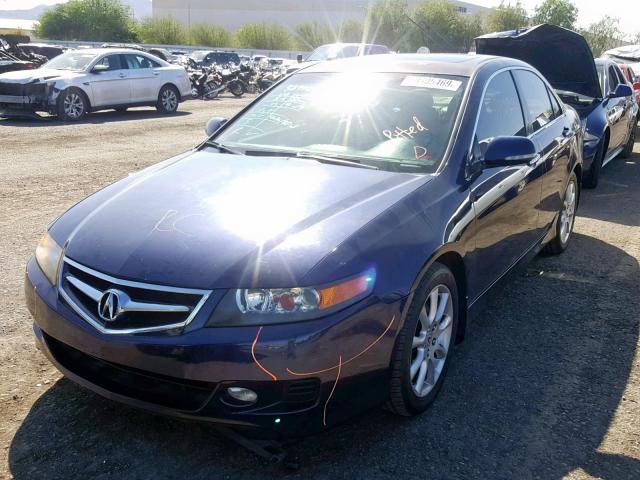 JH4CL96888C013688 - 2008 ACURA TSX BLUE photo 2