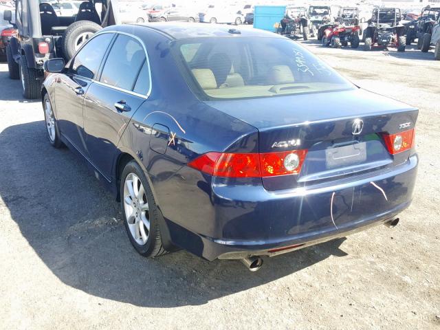 JH4CL96888C013688 - 2008 ACURA TSX BLUE photo 3
