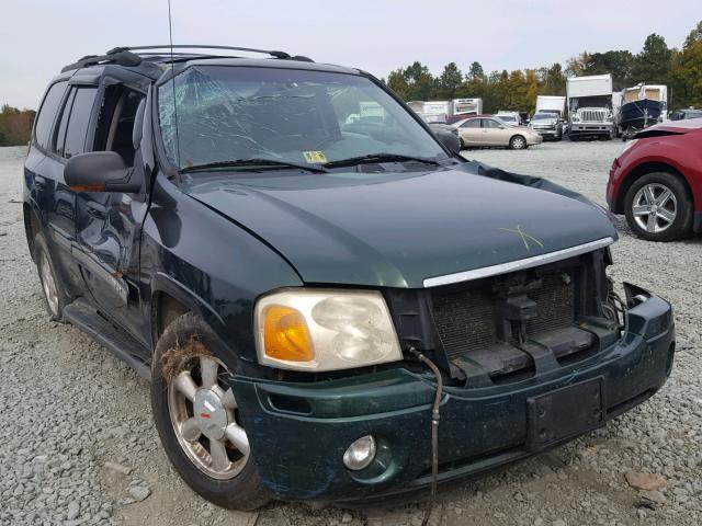 1GKDT13S132251151 - 2003 GMC ENVOY GREEN photo 1