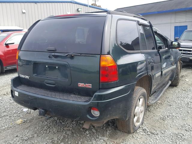 1GKDT13S132251151 - 2003 GMC ENVOY GREEN photo 4