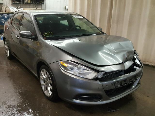 1C3CDFBA1DD318206 - 2013 DODGE DART SXT GRAY photo 1