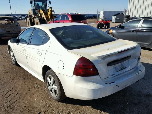 2G2WP552071157771 - 2007 PONTIAC GRAND PRIX WHITE photo 3