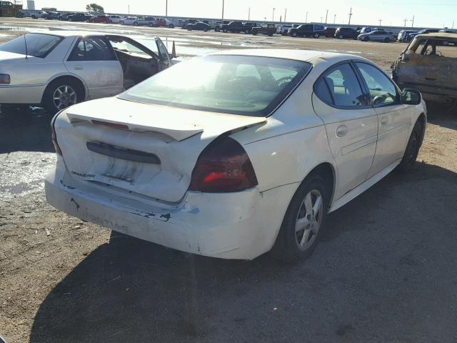 2G2WP552071157771 - 2007 PONTIAC GRAND PRIX WHITE photo 4