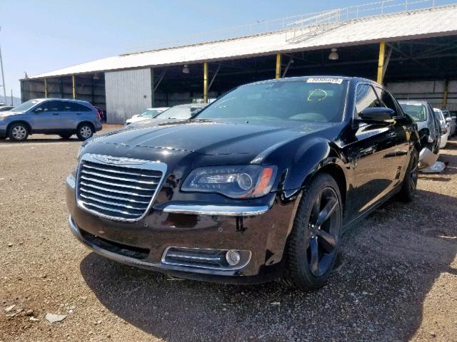 2C3CCABG3DH532823 - 2013 CHRYSLER 300 S BLACK photo 2