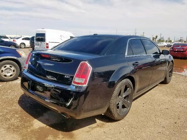 2C3CCABG3DH532823 - 2013 CHRYSLER 300 S BLACK photo 4