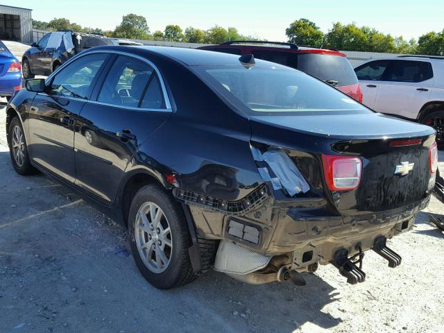 1G11A5SA2DU138215 - 2013 CHEVROLET MALIBU LS BLACK photo 3