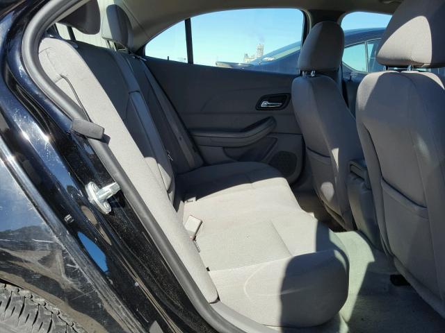 1G11A5SA2DU138215 - 2013 CHEVROLET MALIBU LS BLACK photo 6