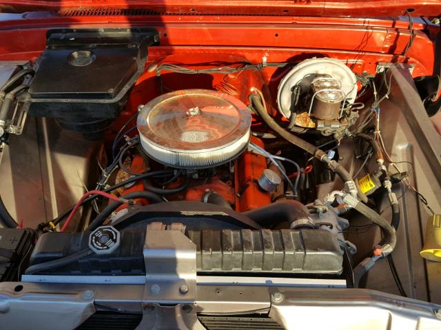 C1446Z115493 - 1966 CHEVROLET C-10 RED photo 7