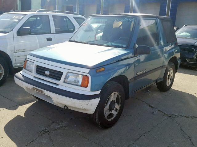 2CNBJ1863T6957699 - 1996 GEO TRACKER GREEN photo 2