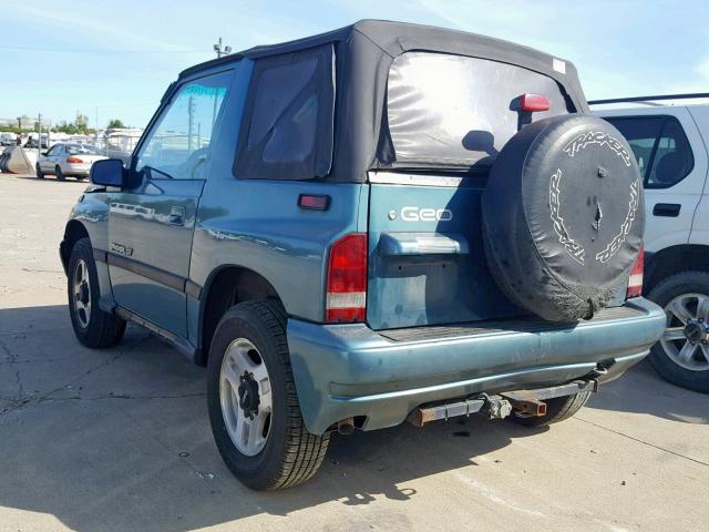 2CNBJ1863T6957699 - 1996 GEO TRACKER GREEN photo 3