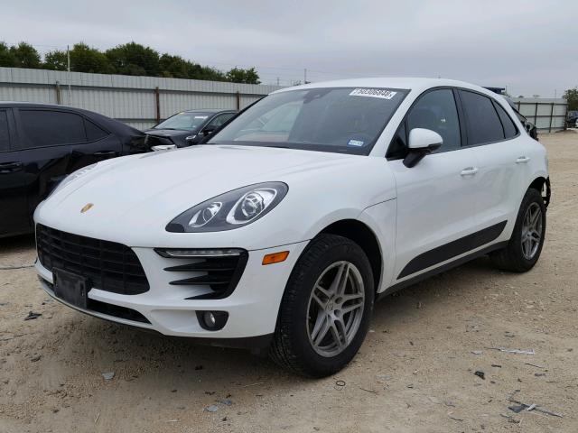 WP1AA2A52HLB80825 - 2017 PORSCHE MACAN WHITE photo 2