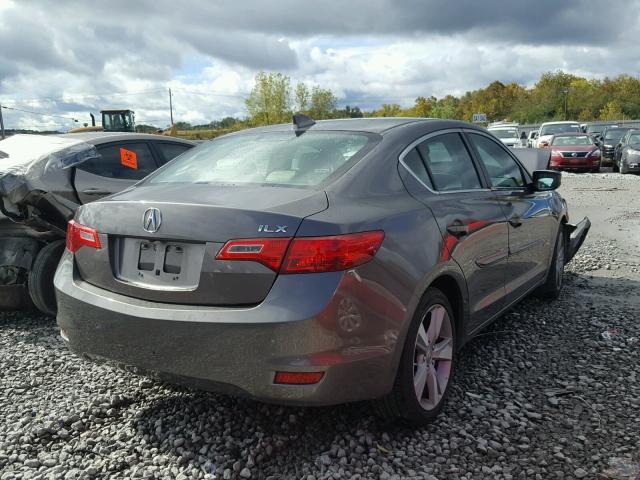 19VDE1F54DE015876 - 2013 ACURA ILX 20 PRE CHARCOAL photo 4