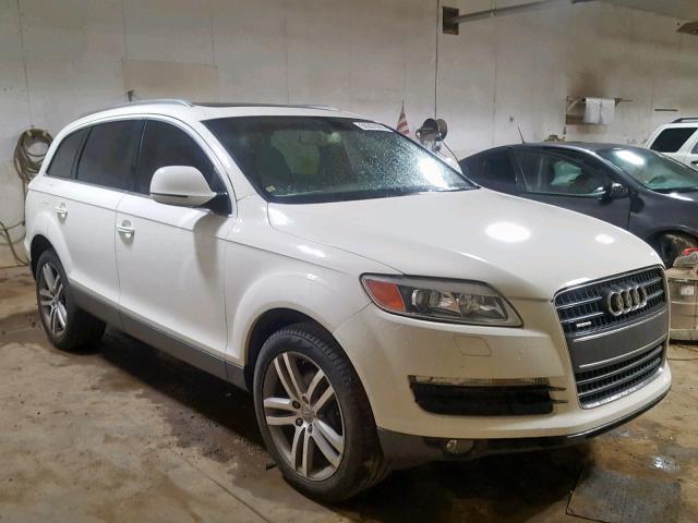 WA1BY74L67D051790 - 2007 AUDI Q7 3.6 QUA WHITE photo 1