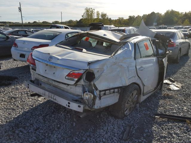4T1BK3DB9BU422453 - 2011 TOYOTA AVALON BAS 白色 照片 4