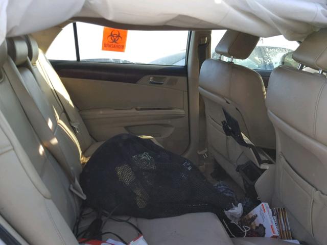 4T1BK3DB9BU422453 - 2011 TOYOTA AVALON BAS 白色 照片 6