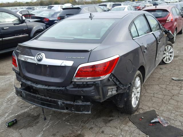 1G4GC5ER3DF253225 - 2013 BUICK LACROSSE GRAY photo 4