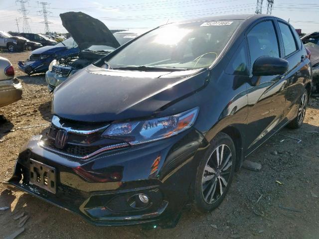 3HGGK5H85JM707501 - 2018 HONDA FIT EX BLACK photo 2