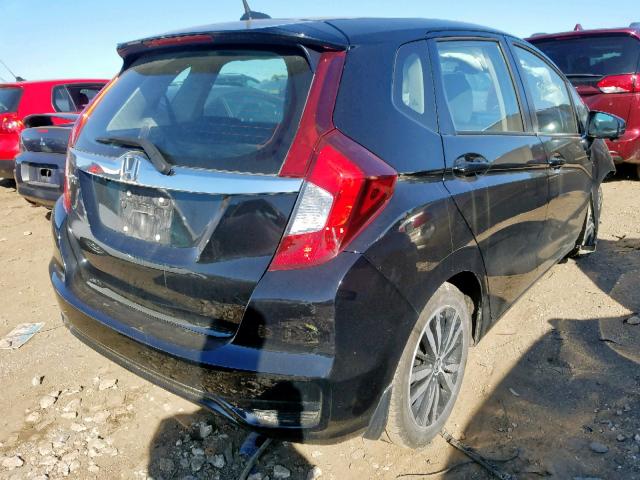 3HGGK5H85JM707501 - 2018 HONDA FIT EX BLACK photo 4