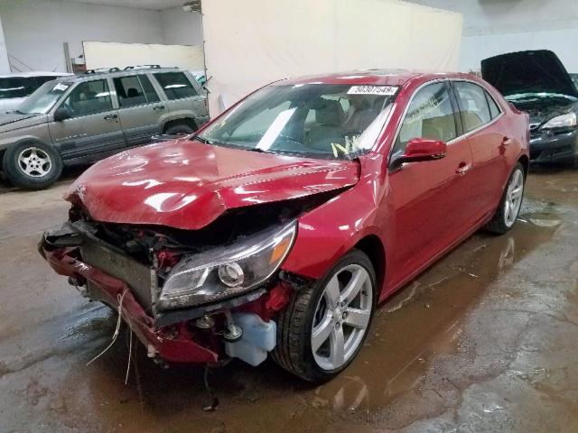 1G11J5SX3EF107470 - 2014 CHEVROLET MALIBU LTZ 红色 照片 2