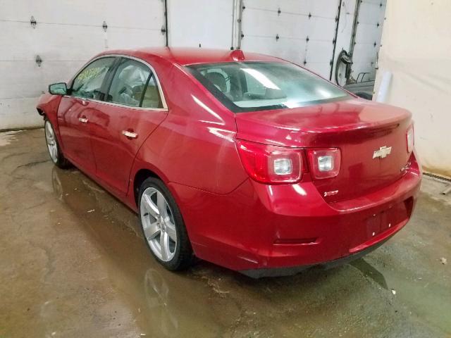 1G11J5SX3EF107470 - 2014 CHEVROLET MALIBU LTZ 红色 照片 3