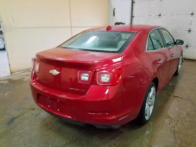 1G11J5SX3EF107470 - 2014 CHEVROLET MALIBU LTZ 红色 照片 4