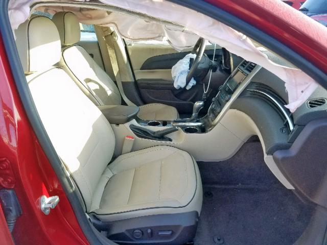 1G11J5SX3EF107470 - 2014 CHEVROLET MALIBU LTZ 红色 照片 5